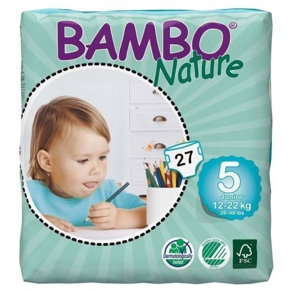 Abena Bambo Nature Junior 5 - 27 stuks - 12 tot 22 kg