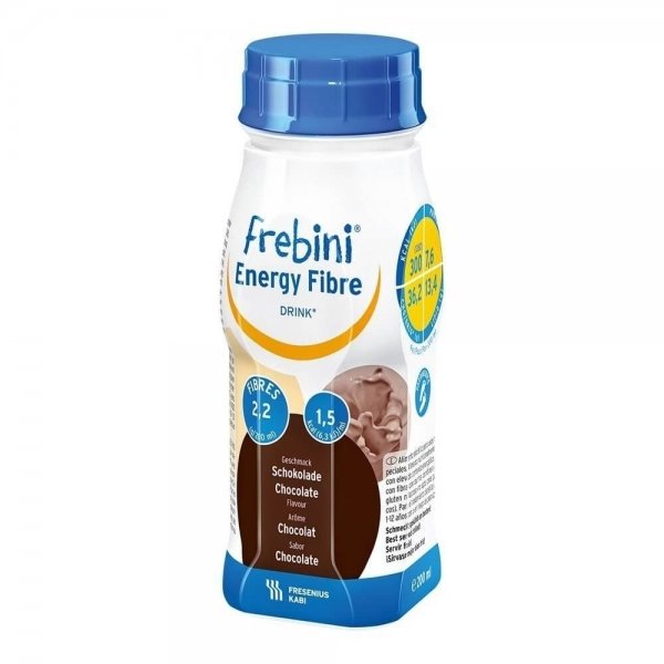 Frebini Energy Vezel Drink - Chocolade - 4x200ml