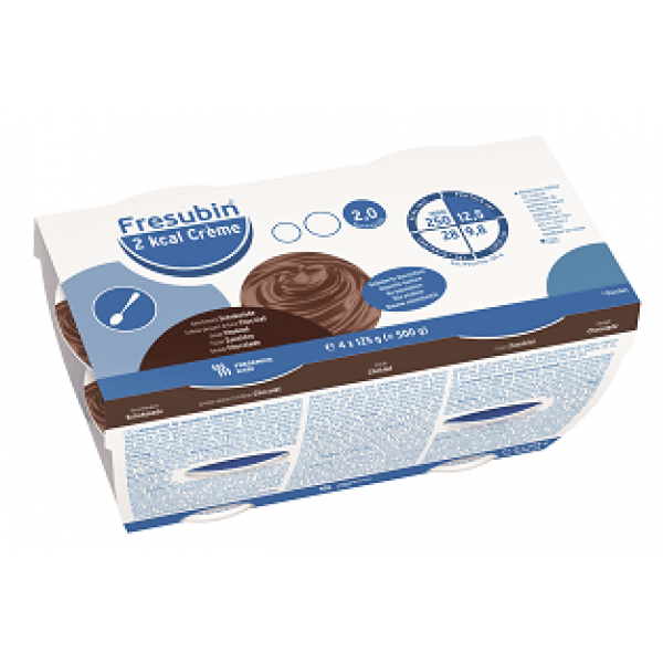 Fresubin 2kcal Creme - Chocolade - 4x125gr