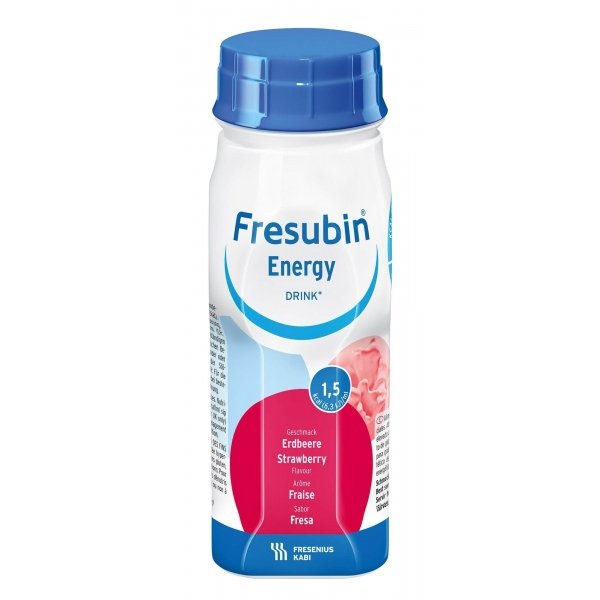 Fresubin Energy Drink - Aardbei - 4x200ml
