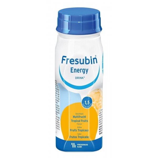 Fresubin Energy Drink - Tropisch fruit - 4x200ml