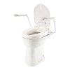 Hi-Loo Toiletverhoger met Armleuning-hoogte 10 cm