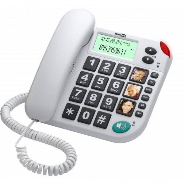 Maxcom KXT 480 Senioren Huistelefoon-Zwart