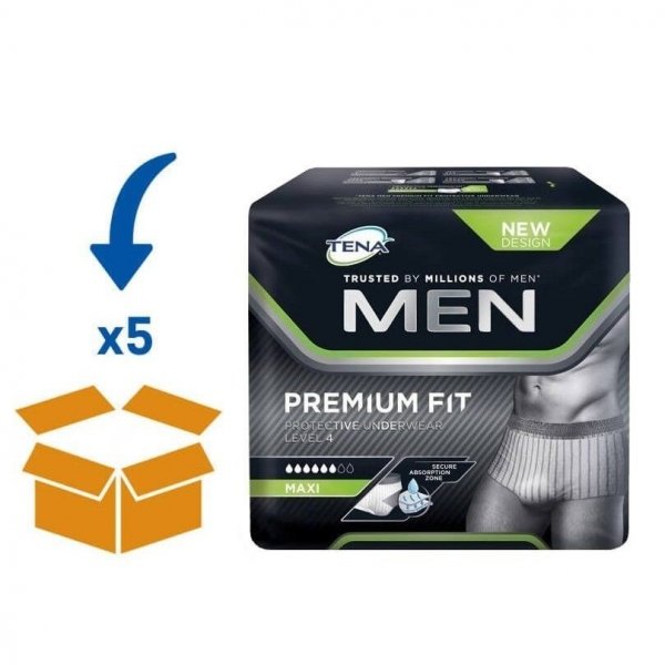 TENA Men Premium Fit Level 4 - L | 5 pakken van 10 stuks
