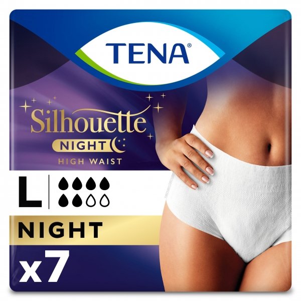 TENA Silhouette Lady Pants Night - Large - 7 stuks